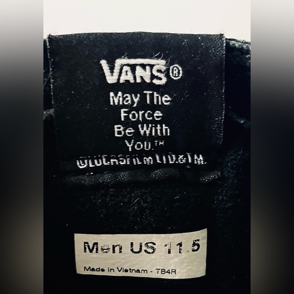 Vans x Star Wars “The Dark Side” Sk8-Hi  Mens 11.5 - Picture 7 of 7